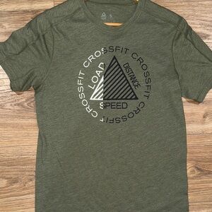 Reebok Men's Olive CrossFit Tee